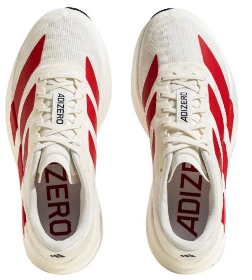 adidas Adizero EVO SL Running Shoes - White/Red