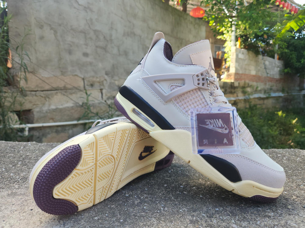 A Ma Maniére × Air Jordan 4 - Brown/Pink