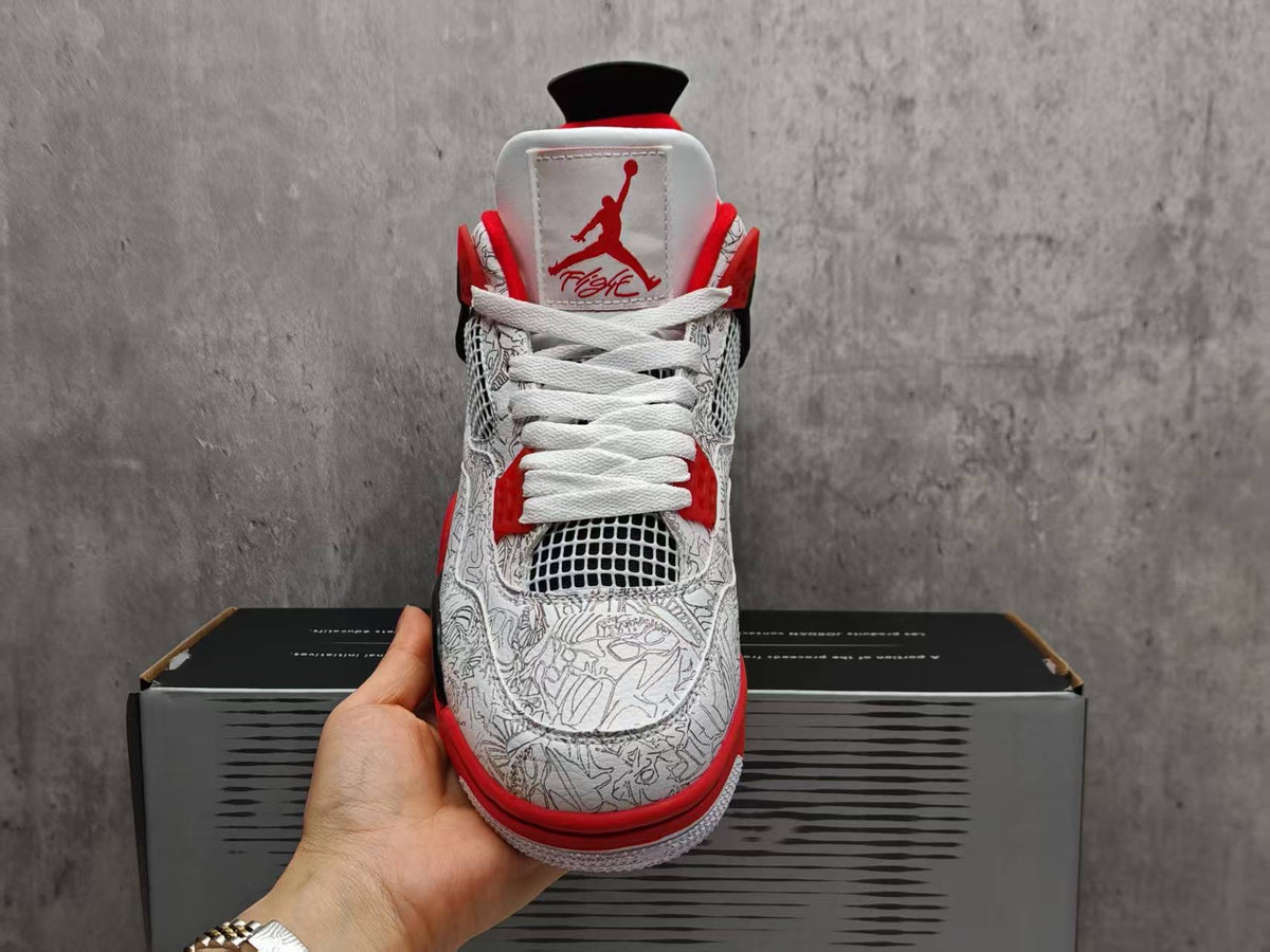 Air Jordan 4 “White Laser” Sneakers