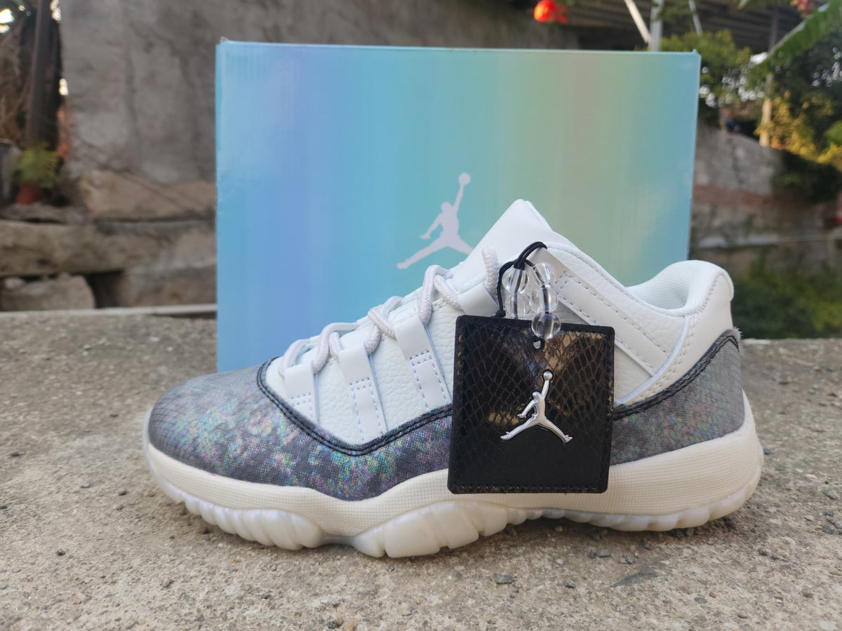 Air Jordan 11 Low “Year of the Snake” Multicolor Sneakers