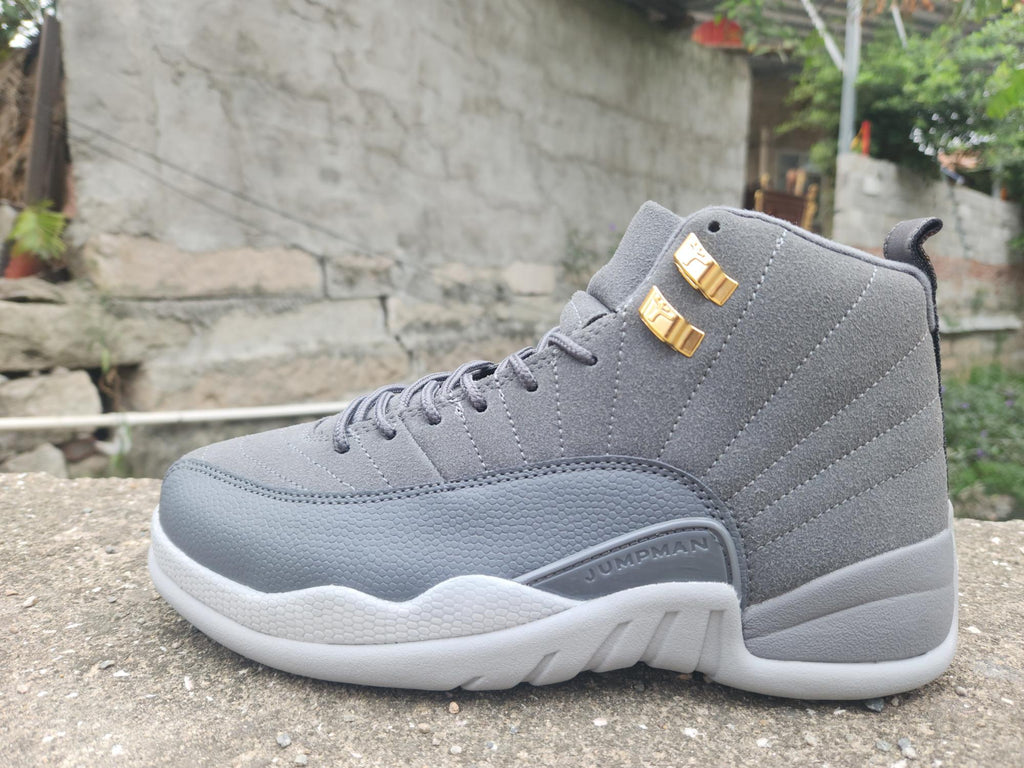 Air Jordan 12 Gray Sneakers