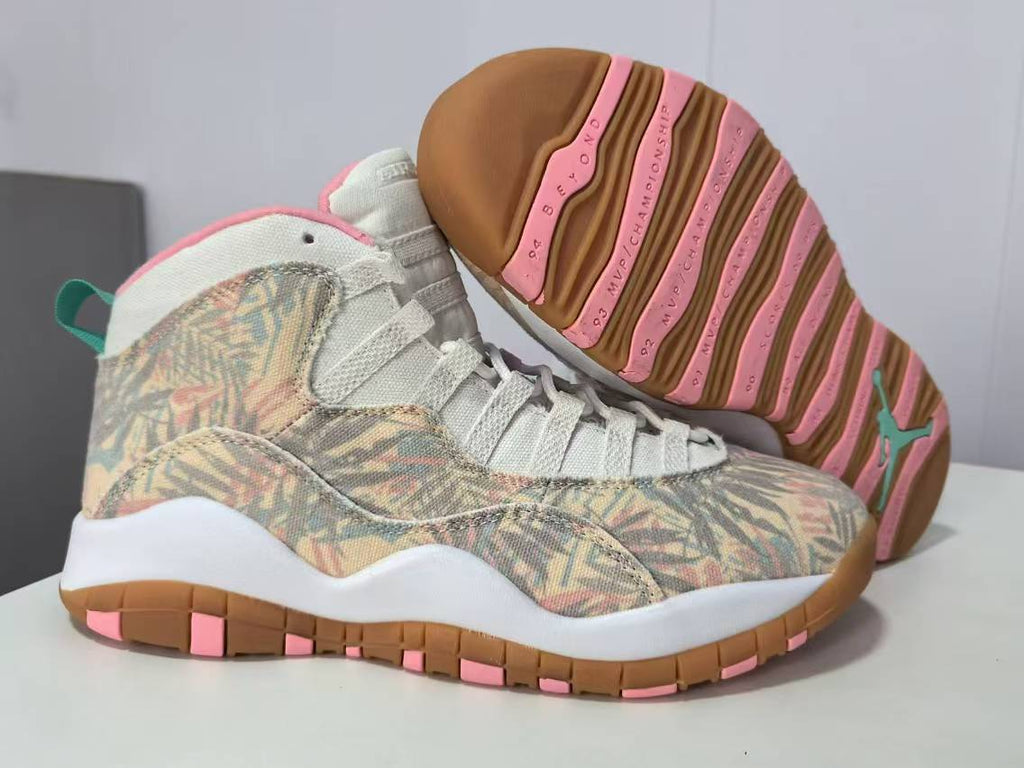 Air Jordan 10 Sneakers – Miami Super Bowl
