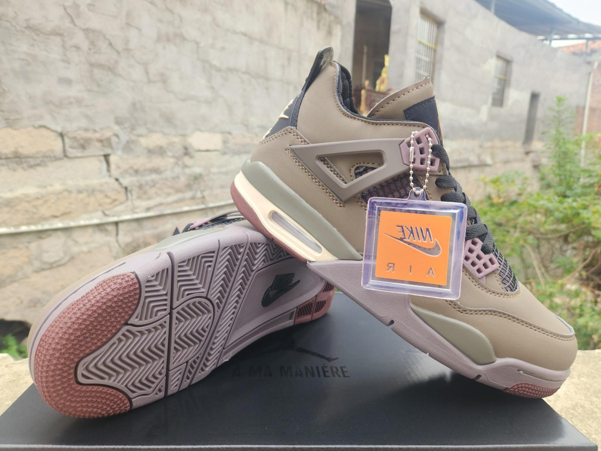 Air Jordan 4 Sneakers – Coffee Brown