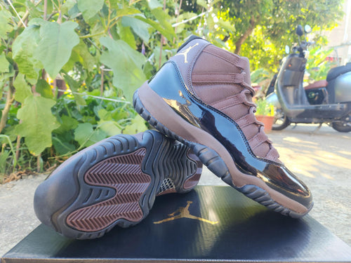 Air Jordan 11 Black & Brown Sneakers
