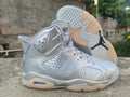 Air Jordan 6 Sneakers – All Silver