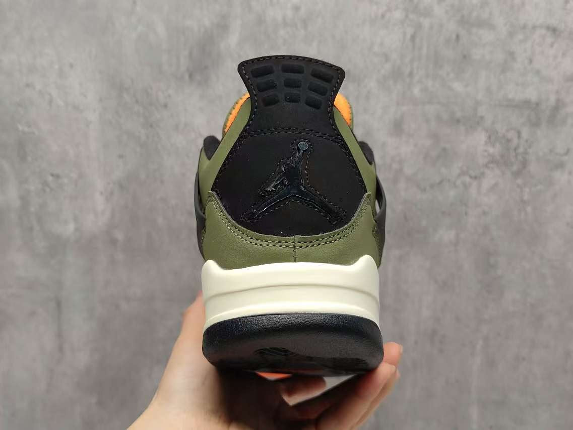 Air Jordan 4 Olive Green Sneakers