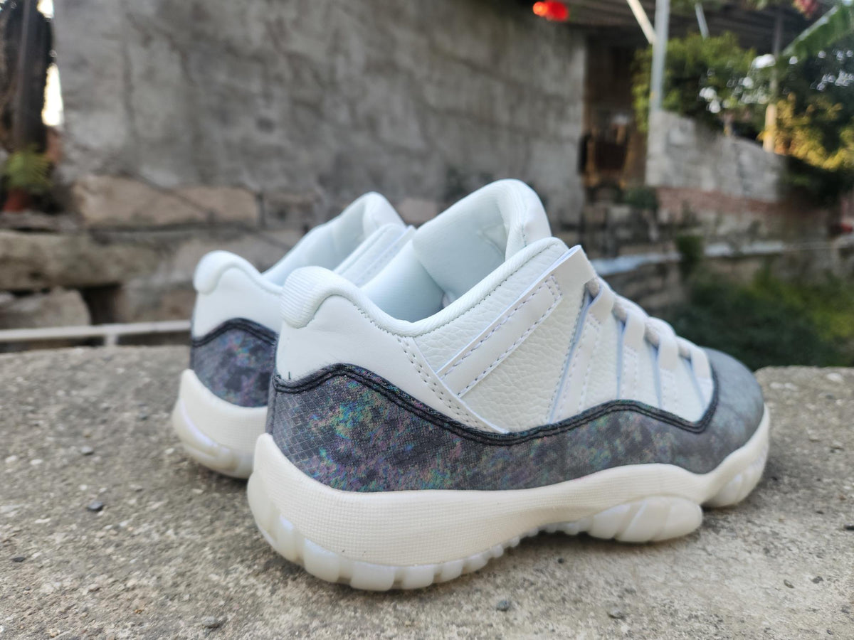 Air Jordan 11 Low “Year of the Snake” Multicolor Sneakers