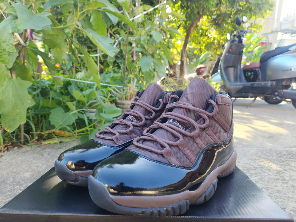 Air Jordan 11 Black & Brown Sneakers