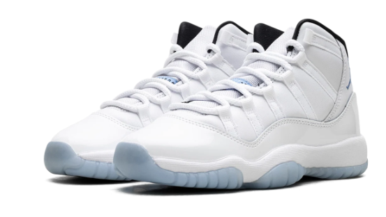 Air Jordan 11 High GS Legend Blue Kids' Sneakers – 378038-104