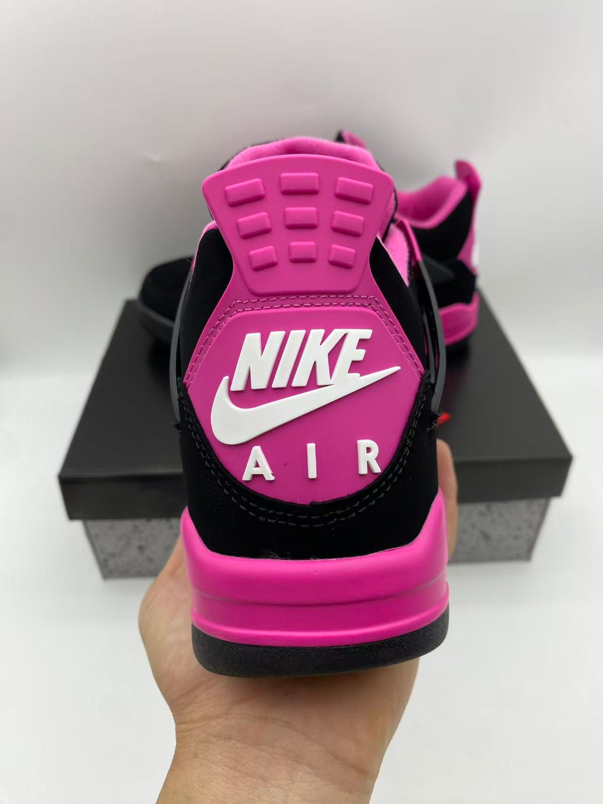 Air Jordan 4 Sneakers – Black Rose