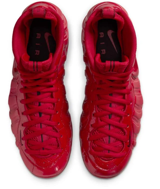 Nike Air Foamposite Pro Sneakers – Gym Red & Black
