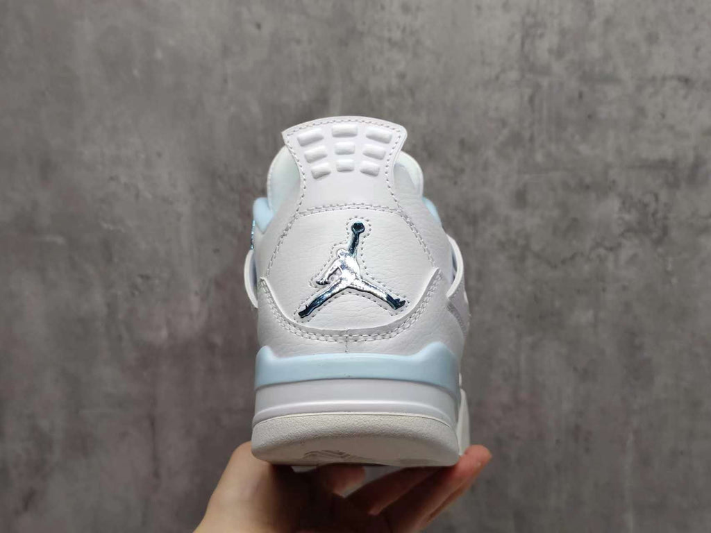 Air Jordan 4 Blue Lace Tab Sneakers