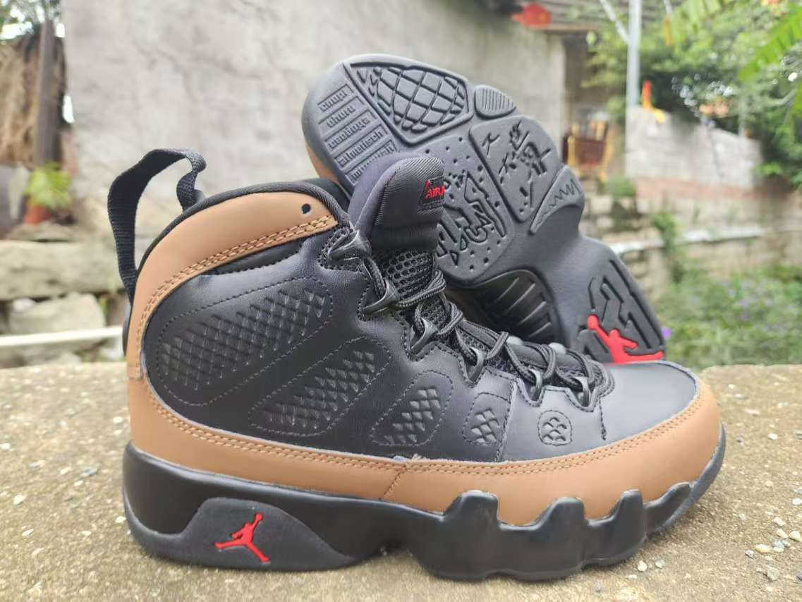 Air Jordan 9 Brown Sneakers