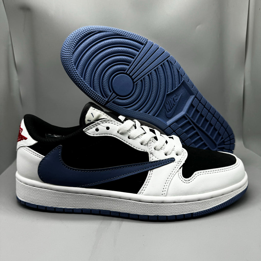 Travis Scott x Air Jordan 1 Retro Low OG SP Lightning – White, Black & Blue