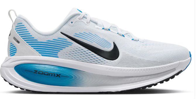 Men's Nike Vomero 18 Sneakers – White & Blue