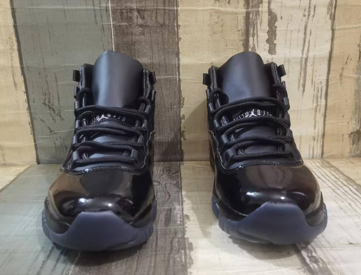 Air Jordan 11 Black & White Sneakers for Men & Women