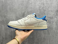 Travis Scott x Fragment x Air Jordan 1 Low OG SP Lightning 2.0 – White, Black & Blue