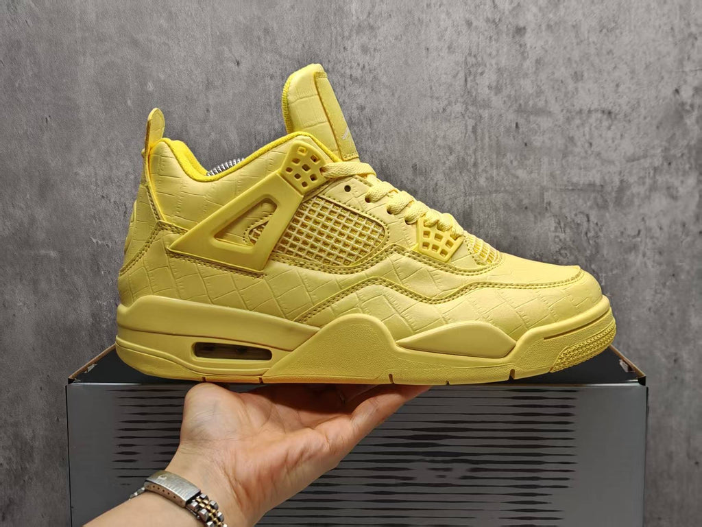 Air Jordan 4 “Lemonade” Cream Yellow Sneakers