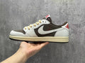 Travis Scott x Air Jordan 1 Low OG SP – White & Brown Reverse Swoosh