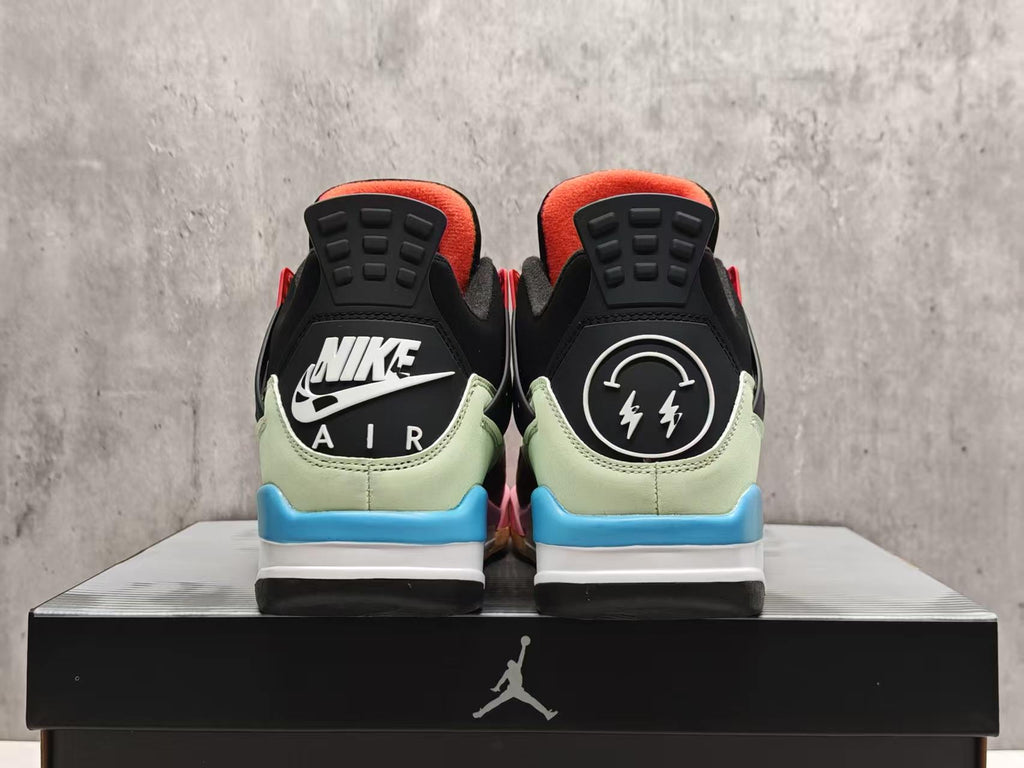 Air Jordan 4 Rainbow Colorblock Sneakers