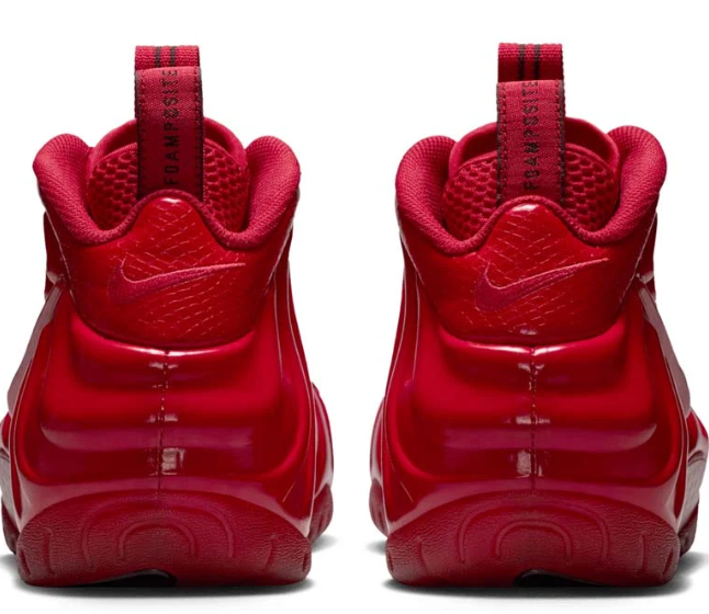 Nike Air Foamposite Pro Sneakers – Gym Red & Black