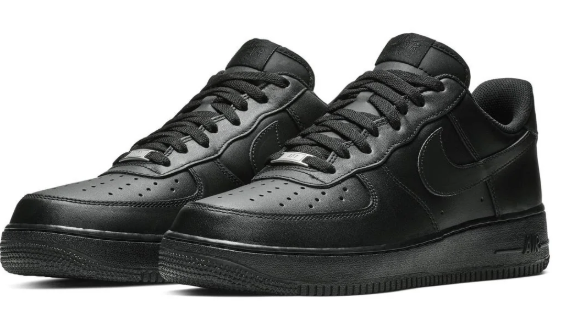 Men's Nike Air Force 1 '07 Sneakers – Triple Black