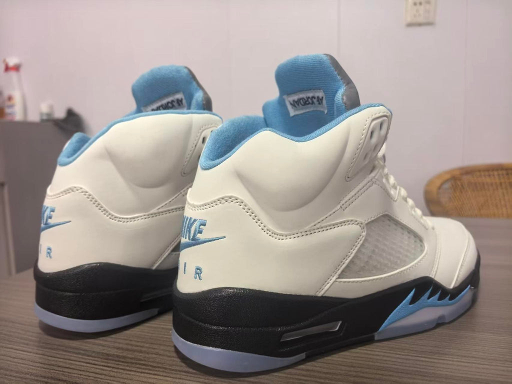 Air Jordan 5 Sneakers – Pink & Blue