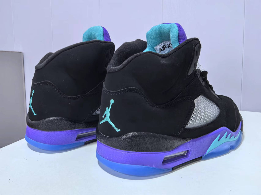 Air Jordan 5 Sneakers – Black Grape