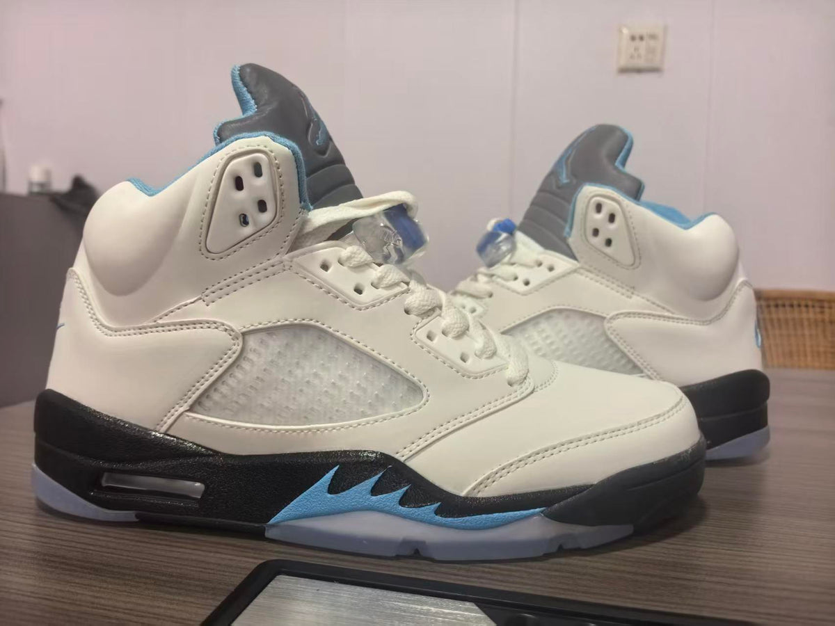 Air Jordan 5 Sneakers – Pink & Blue