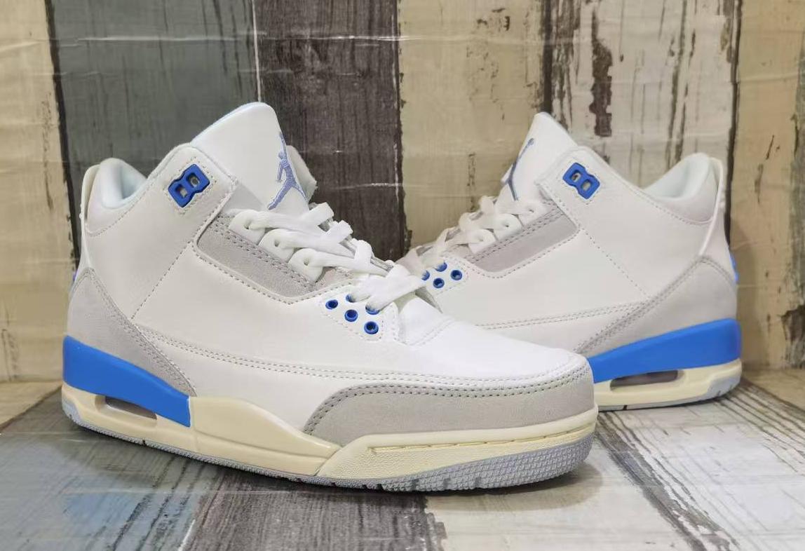 Air Jordan 3 Retro Men's Sneakers - 'Off-White Moon'