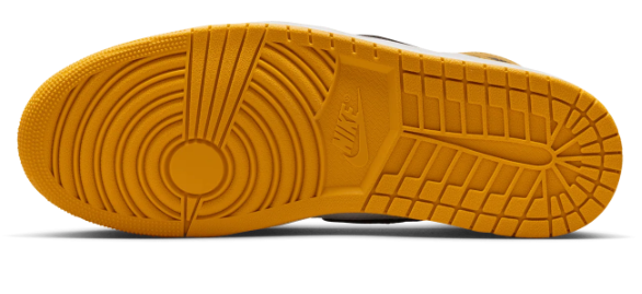 Men's Air Jordan 1 Retro High OG Yellow Ochre Sneakers