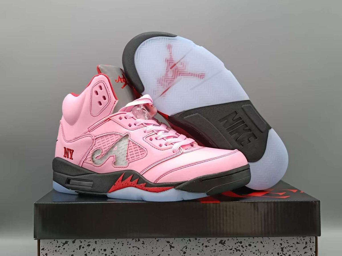 Awake NY x Air Jordan 5 Retro “Arctic Pink” Sneakers