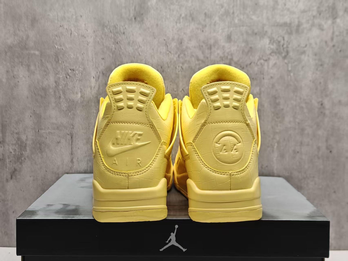 Air Jordan 4 “Lemonade” Cream Yellow Sneakers