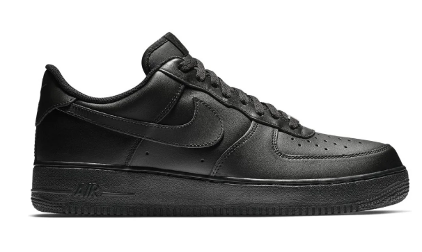 Men's Nike Air Force 1 '07 Sneakers – Triple Black