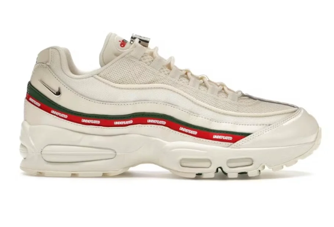 Undefeated x Nike Air Max 95 SP Sail Sneakers