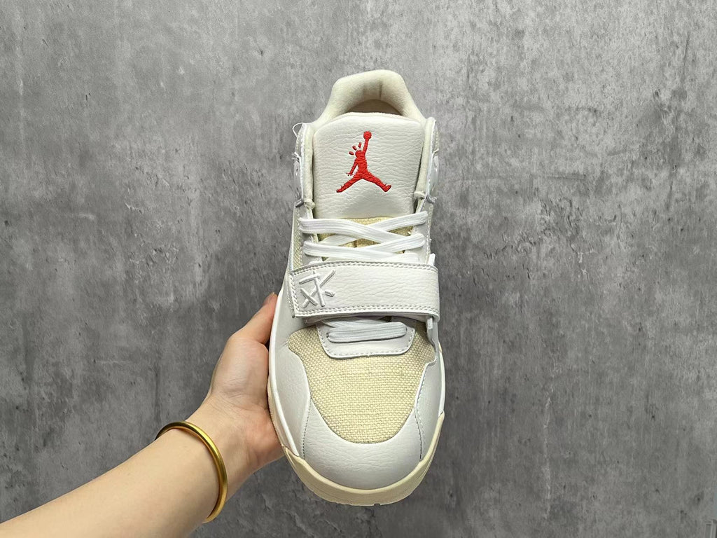 Travis Scott Collaboration Sneakers – Cream & Yellow