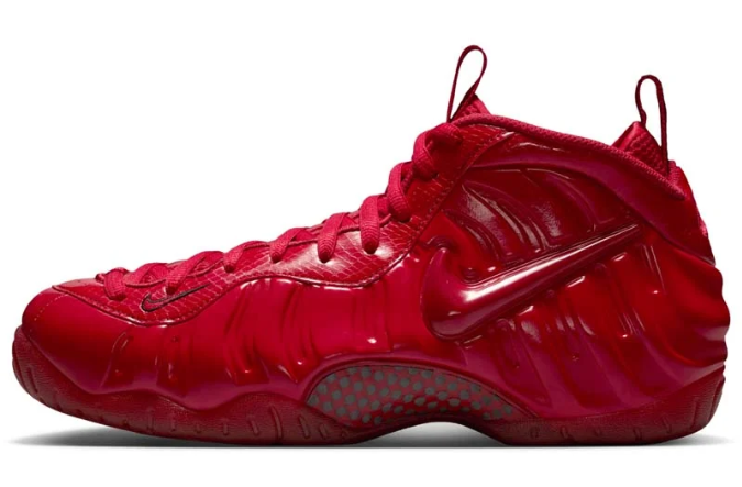 Nike Air Foamposite Pro Sneakers – Gym Red & Black